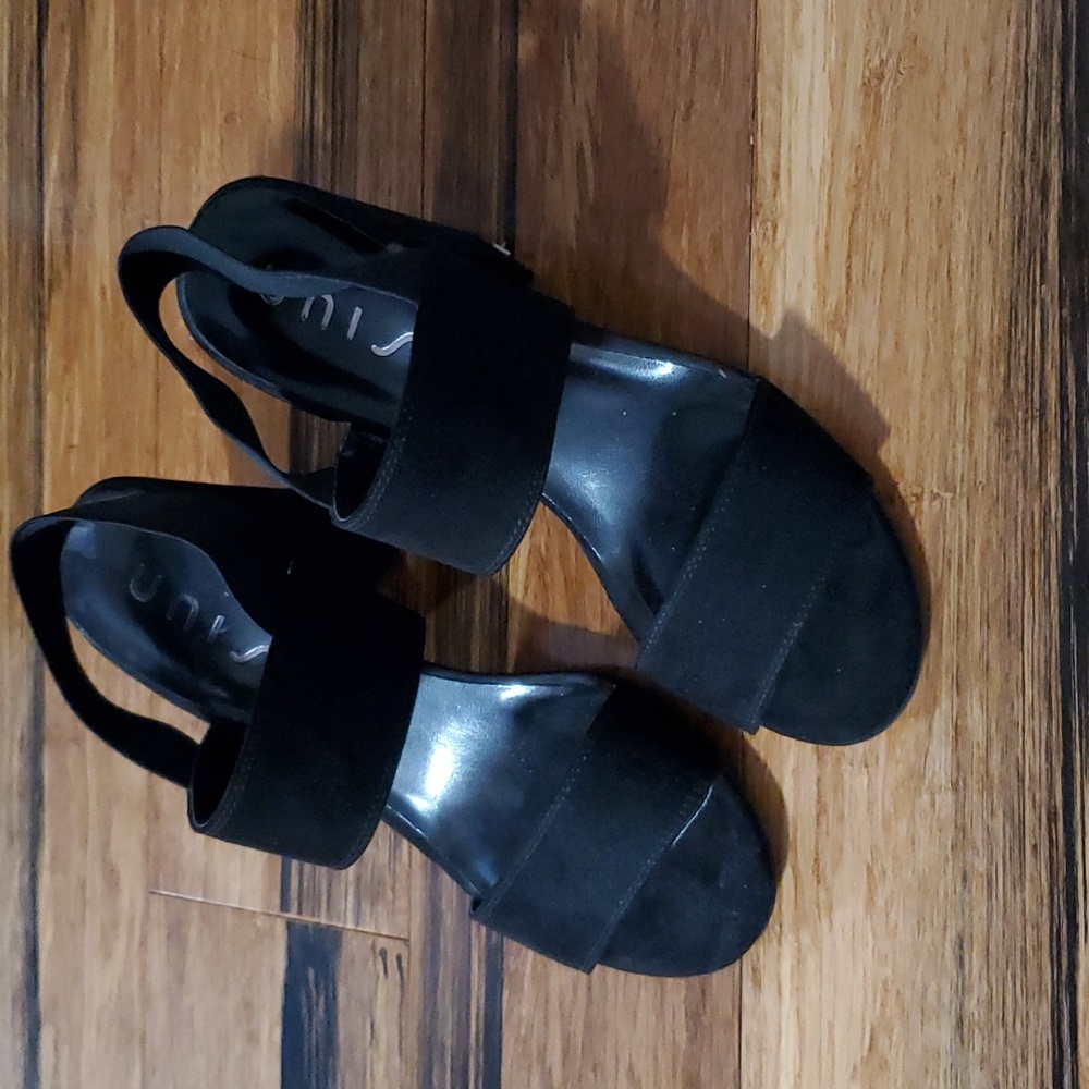 Slingback block heels